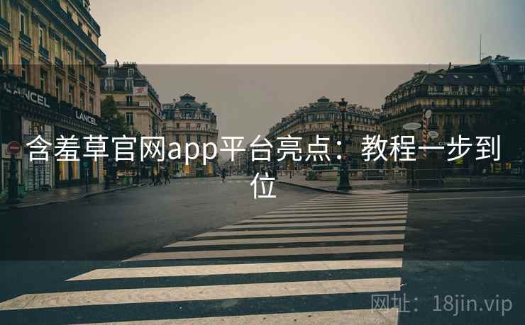含羞草官网app平台亮点：教程一步到位