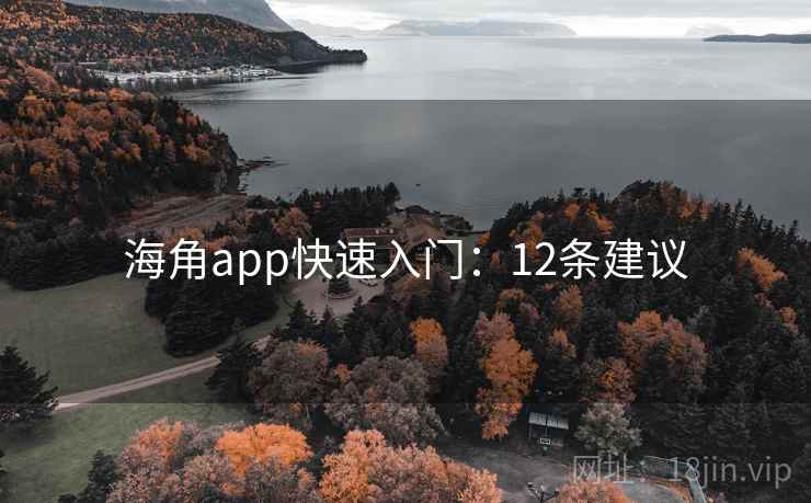 海角app快速入门：12条建议